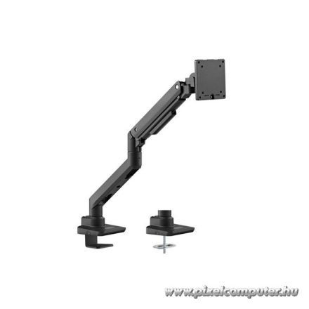 Equip Monitor Asztali konzol - 650180 (17"-49", 1 monitor, dönthető, forgatható, Max.: 20kg, fekete)