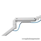 Equip Monitor Asztali konzol - 650181 (17"-49", 1 monitor, dönthető, forgatható, Max.: 20kg, fehér)