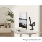 Equip Monitor Asztali konzol - 650182 (17"-35", 2 monitor, dönthető, forgatható, Max.: 2x20kg, fekete)