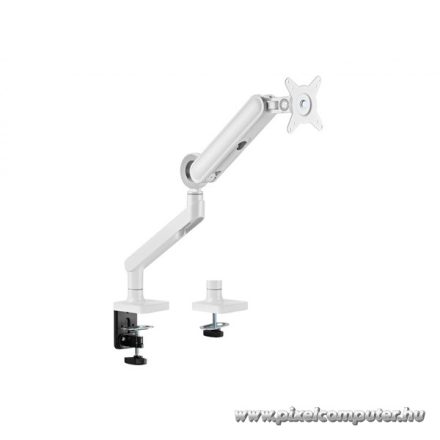 Equip Monitor Asztali konzol - 650185 (17"-35", 1 monitor, dönthető, forgatható, Max.: 10,5kg, fehér)