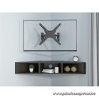 Equip TV Fali sarok konzol - 650328 (23"-55", Max.: 45kg, dönthető, forgatható, sarokba szerelhető, fekete)