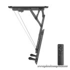 Equip TV Mennyezeti konzol - 650321 (32"-70", motoros, dönthető, Max.: 35kg, fekete)