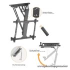 Equip TV Mennyezeti konzol - 650321 (32"-70", motoros, dönthető, Max.: 35kg, fekete)