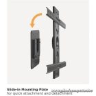 Equip TV Fali konzol - 650331 (37"-80", Max.: 35kg, álló vagy fekvő tájolás, fekete)