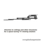 Equip TV Mennyezeti konzol - 650375 (23"-55", dönthető, Max.: 20kg, fekete)