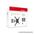 Equip TV Fali konzol - 650407 (23"-55", dönthető, forgatható, kihúzható, Max.: 30kg, fekete)