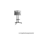 Equip TV/Monitor állvány - 650603 (37"-70" álló, dönthető, állítható magasság, Max.:50kg, fekete/szürke)