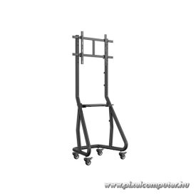   Equip TV állvány - 650608 (37"-80" álló, gurulós, Max.:80kg, fekete)