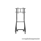 Equip TV állvány - 650608 (37"-80" álló, gurulós, Max.:80kg, fekete)