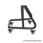 Equip TV állvány - 650609 (60"-105" álló, gurulós, Max.:100kg, fekete)