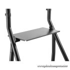 Equip TV állvány - 650609 (60"-105" álló, gurulós, Max.:100kg, fekete)