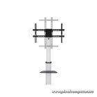 Equip TV állvány - 650630 (37"-86" álló, gurulós, forgatható 90°, dönthető, Max.:50kg, fekete)