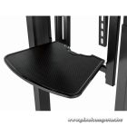 Equip TV állvány - 650633 (55"-100" álló, dönthető, állítható magasság, gurulós, motoros, Max.:120kg, fekete)