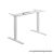 Equip Motoros Asztal láb - 650804 (Dupla motor, állítható magasság: 62cm-128cm, Max.:125kg, fehér)