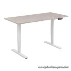 Equip Motoros Asztal láb - 650804 (Dupla motor, állítható magasság: 62cm-128cm, Max.:125kg, fehér)