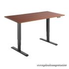 Equip Motoros Asztal láb - 650805 (Dupla motor, állítható magasság: 62cm-128cm, Max.:125kg, fekete)