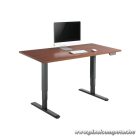 Equip Motoros Asztal láb - 650805 (Dupla motor, állítható magasság: 62cm-128cm, Max.:125kg, fekete)