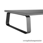 Equip Monitor Asztali állvány - 650880 (csúszásmentes, Max.: 20kg, acél, fekete)