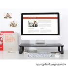 Equip Monitor Asztali állvány - 650880 (csúszásmentes, Max.: 20kg, acél, fekete)