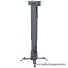 Manhattan Projektor Mennyezeti konzol - (forgatható, dönthető 43cm - 63cm-ig, 20kg terhelhetőség)