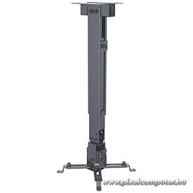   Manhattan Projektor Mennyezeti konzol - (forgatható, dönthető 43cm - 63cm-ig, 20kg terhelhetőség)