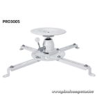 SUNNE (PRO300S) Projektor mennyezeti konzol dönthető, Profil: 135mm, max 25kg (fehér)