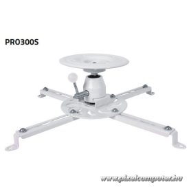   SUNNE (PRO300S) Projektor mennyezeti konzol dönthető, Profil: 135mm, max 25kg (fehér)