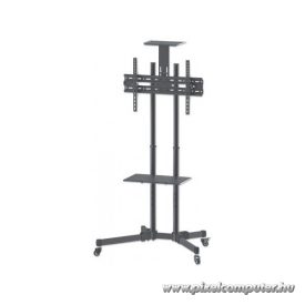   Manhattan gurulós TV állvány -  1db monitor részére, dönthető (max. VESA : 600 x 400)(37" - 70"-ig)