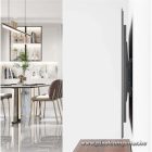 Manhattan TV állvány - Fali dönthető ultravékony TV állvány Fekete (max.VESA:800x400)(43"-100"-ig) 70kg teherbírás