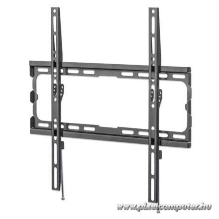 Manhattan TV állvány - Fali, low profile, TV állvány Fekete max: 45kg (max.VESA:400x400)(32"-70"-ig)
