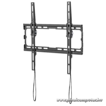 Manhattan TV állvány - Fali, dönthető TV állvány Fekete (max.VESA:400x400)(32"-70"-ig)