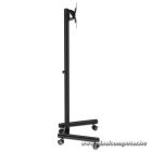 Manhattan gurulós TV állvány -  1db monitor, TV részére, dönthető (max. VESA : 200 x 200)(13" - 50"-ig)