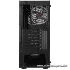 Rampage Számítógépház - PLAID V1 (fekete; üveg; ATX; alsó táp; 4x120mm RGB, 1xUSB3.0 + 2xUSB2.0)