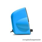 Rampage Hangszóró 2.0 - RMS-G7 Falsetto (6W RMS; hangerőszabályzó; 3,5mm jack; USB, RGD LED, Kék)