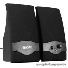 Snopy Hangszóró 2.0 - SN-84  (2W RMS; hangerőszabályzó; 3,5mm jack; USB)