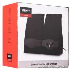 Snopy Hangszóró 2.0 - SN-84  (2W RMS; hangerőszabályzó; 3,5mm jack; USB)