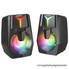 Snopy Hangszóró 2.0 - SN-X22 STYLE  (6W RMS; hangerőszabályzó; 3,5mm jack; USB)