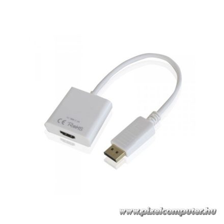 APPROX Átalakító - DisplayPort to HDMI Adapter