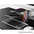 Conceptronic Monitor állvány - THORNE01B (állítható RGB, 4x USB2.0, beépített fiók, összecsukható, Max.: 10kg, fekete)