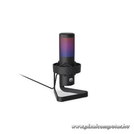   Endorfy Mikrofon - AXIS Streaming (USB-A, 3,5 mm output, ARGB, fekete)
