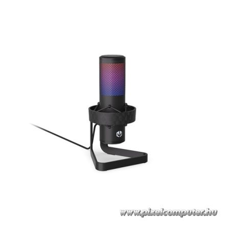 Endorfy Mikrofon - AXIS Streaming (USB-A, 3,5 mm output, ARGB, fekete)