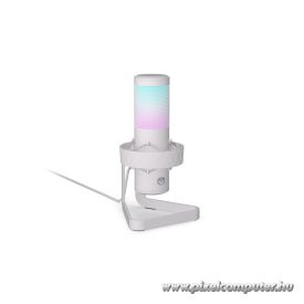   Endorfy Mikrofon - AXIS Streaming Onyx (USB-A, 3,5 mm output, ARGB, fehér)