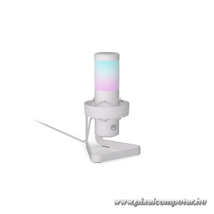 Endorfy Mikrofon - AXIS Streaming Onyx (USB-A, 3,5 mm output, ARGB, fehér)