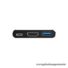 Conceptronic Notebook Dokkoló - DONN18G (USB-C to HDMI/USB-C PD/USB 3.0)