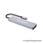 Conceptronic Notebook Dokkoló - DONN18G (USB-C to HDMI/USB-C PD/USB 3.0/SD/TF)