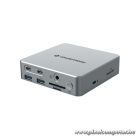 Conceptronic Notebook Dokkoló - DONN25G (USB-C to HDMI/DP/USB-C PD/USB-A/SD/TF/RJ45/Audio)