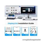 Conceptronic Notebook Dokkoló - DONN25G (USB-C to HDMI/DP/USB-C PD/USB-A/SD/TF/RJ45/Audio)