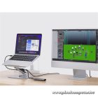 Conceptronic Notebook Dokkoló/állvány - DONN27G (USB-C to HDMI/USB-C PD/USB 3.0/SD/TF)