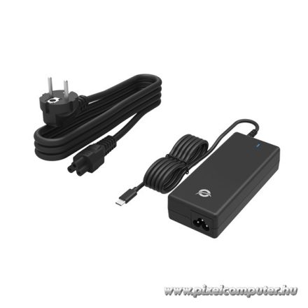 Conceptronic Univerzális Töltő adapter - OZUL03BE (USB-C, 100W, 5-20V, fekete)