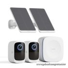 Safemo IP wifi csempekamera szett - SK012 (4K Ultra HD, IP65, mikrofon, hangszóró, 32GB, 6400mAh, SolarP 5W, 24/7)